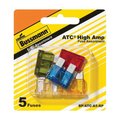 Eaton Bussmann Automotive Fuse Kits, Not Rated, 5 PK BP/ATC-A5-RP